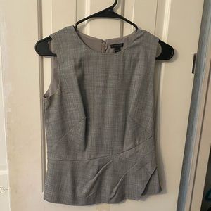 Ann Taylor Gray Top